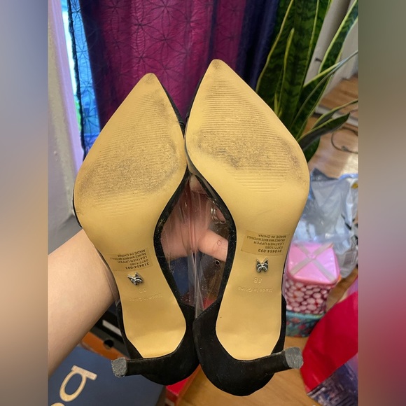 Black & Clear Heels - Picture 2 of 4